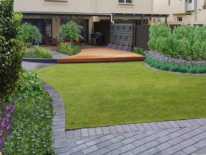 Landscape Design (Gilberton) | Backyard Garden Makeover
