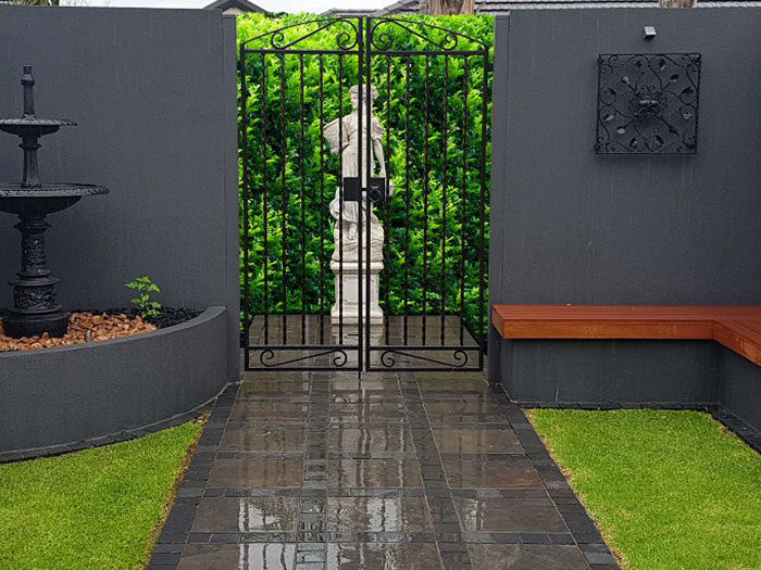 Courtyard Landscape Design Glenelg | Backyard Makeover
